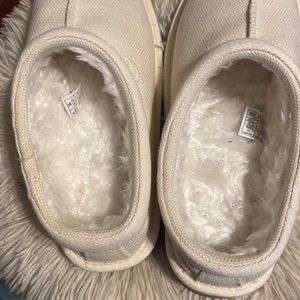 White UGG slip-on